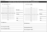 Graphing Rational Functions Practice