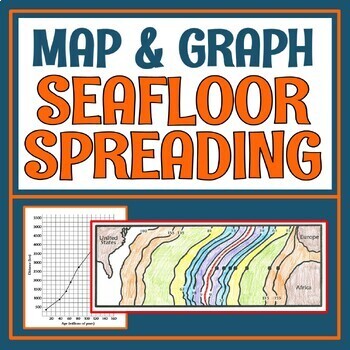 sea floor spreading map