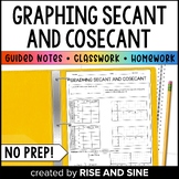 Graphing Secant and Cosecant Functions Guided Notes