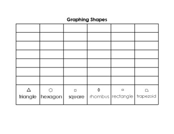 Preview of Graphing Shape Blocks