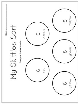 Graphing Skittles Bundle by betsy brooks | Teachers Pay Teachers