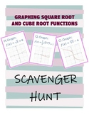 Graphing Square Root and Cube Root Functions: Scavenger Hunt