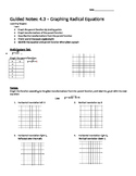 Graphing Square and Cube Root Functions - Notes