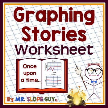 Graphing Stories And Situations Worksheet Activity By Mr