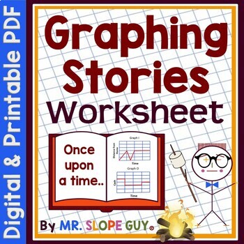 Preview of Graphing Stories and Situations Worksheet Activity