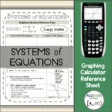 Graphing Systems of Equations | TI-84 Calculator Reference