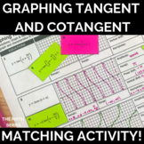 Graphing Tangent and Cotangent Functions Matching Activity