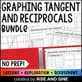 Graphing Tangent and Reciprocal Trig Functions Unit BUNDLE