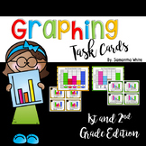 Graphing Task Cards {1st & 2nd Grade}