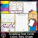 Graphing Task Cards - Count, Tally & Graph