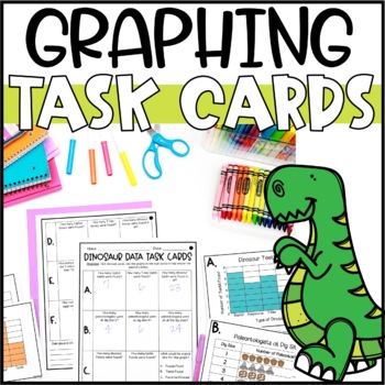 Preview of Graphing Task Cards | Graphing Activity