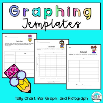 Preview of Graphing Templates: Tally Chart, Bar Graph, and Pictograph