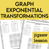 Graphing Transformations of Exponential Functions Jigsaw Activity