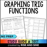 Graphing Trig Functions Study Guide and Test