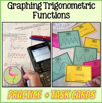 Preview of Graphing Trigonometric Functions Practice Plus Activity 
