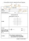 Graphing Two Variable Linear Inequalities Graphic Organizer