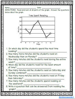 graphing worksheet pages bar graphs line graphs line plots and more