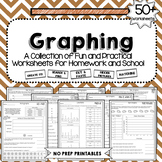 Graphing Worksheets NO PREP PRINTABLES