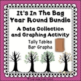 Graphing with Data Collection Activity Year Round Bundle