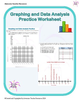 Preview of Graphing and Data Analysis Practice Worksheet