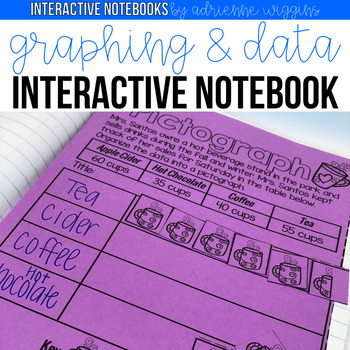 Preview of Graphing and Data Interactive Notebook w/ Probability Bonus!