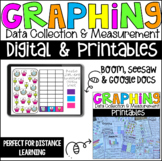 Graphing and Measurement Digital and Printable Activities 