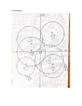 Preview of Graphing and Writing Equations of Circles: Cell Phone Towers Task