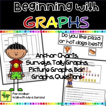 Preview of Graphing for Beginners | Tally Marks Picture Graphs Bar Graphs