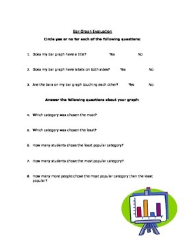 Preview of Graphing for Second Grade