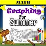 Graphing for Summer for Pre-K-First Grade Students