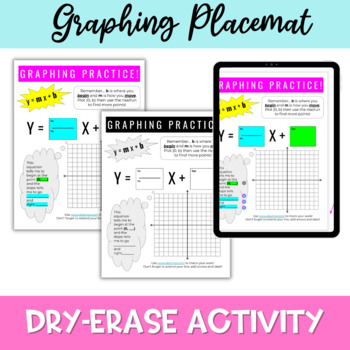 Preview of Graphing Linear Functions Practice Activity Digital and Printable