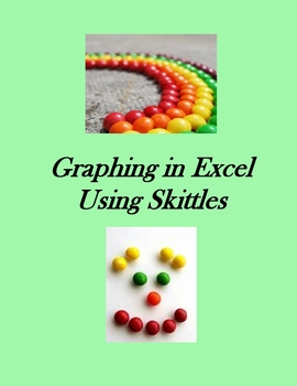 Preview of Graphing in Excel with Skittles Digital
