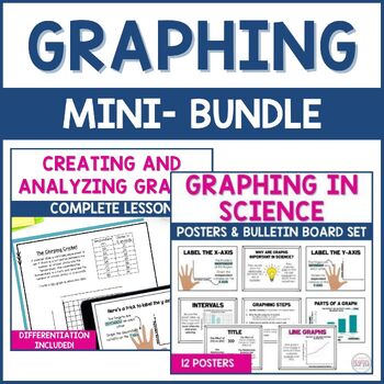 Preview of Graphing in Science Creating and Analyzing Graphs Bundle