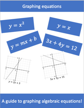 Preview of Graphing linear equations | Algebra |