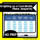 Graphing on a Coordinate Plane Jeopardy Game - Review Activity