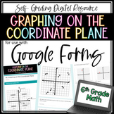 Graphing on the Coordinate Plane - 6th Grade Math Google Forms 