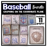 Graphing on the Coordinate Plane (Baseball Bundle)