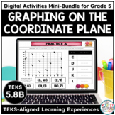 Graphing on the Coordinate Plane Digital Math Activities a