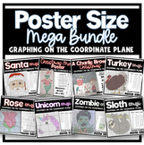 Graphing on the Coordinate Plane Math Poster Bundle