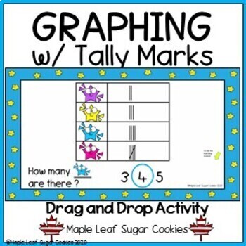 Preview of Graphing w/ Tally Marks - Data Management Graphs - Google Slides 