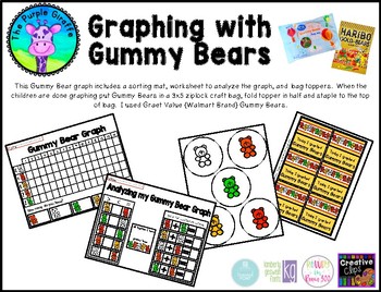 Preview of Graphing with Gummy Bears K-2