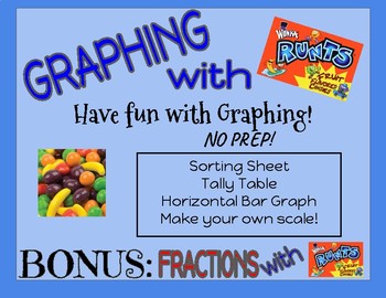 Preview of Graphing with Runts Common Core 3.MD.3