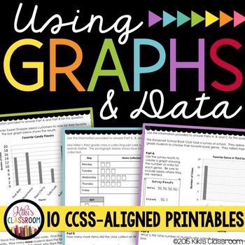 Preview of All Types of Graphs - Bar Graphs, Picture Graphs, & Interpreting Graphs