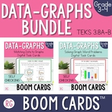 Graphs and Data BOOM Cards Bundle