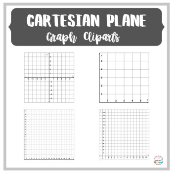 Preview of Graphs - Cartesian Coordinate Plane Clipart PNG - Math Clipart Collection