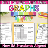 Graphs | Charts | First Grade | New GA Math Standards Aligned