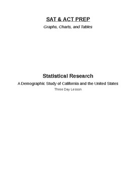 Preview of Graphs, Charts, and Tables: U.S. Census Data Study