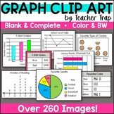 Graphs Clip Art | Bar Graphs | Pie Charts | Pictographs Ma