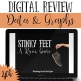 Graphs Game - Stinky Feet Math Game for 4th Grade
