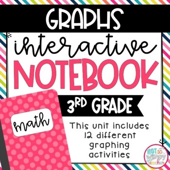 Preview of Graphs Interactive Notebook for 3rd Grade